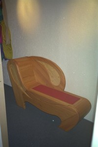 Lärchenbank für den Flur